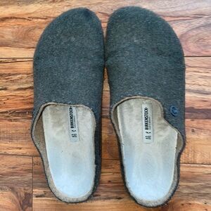 Birkenstock Zermatt Wool Felt Clogs Anthracite Gray Men’s 8 / Women’s 10 EU 41